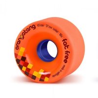 Orangatang FAT FREE (4er Set) 65mm/80a Orange