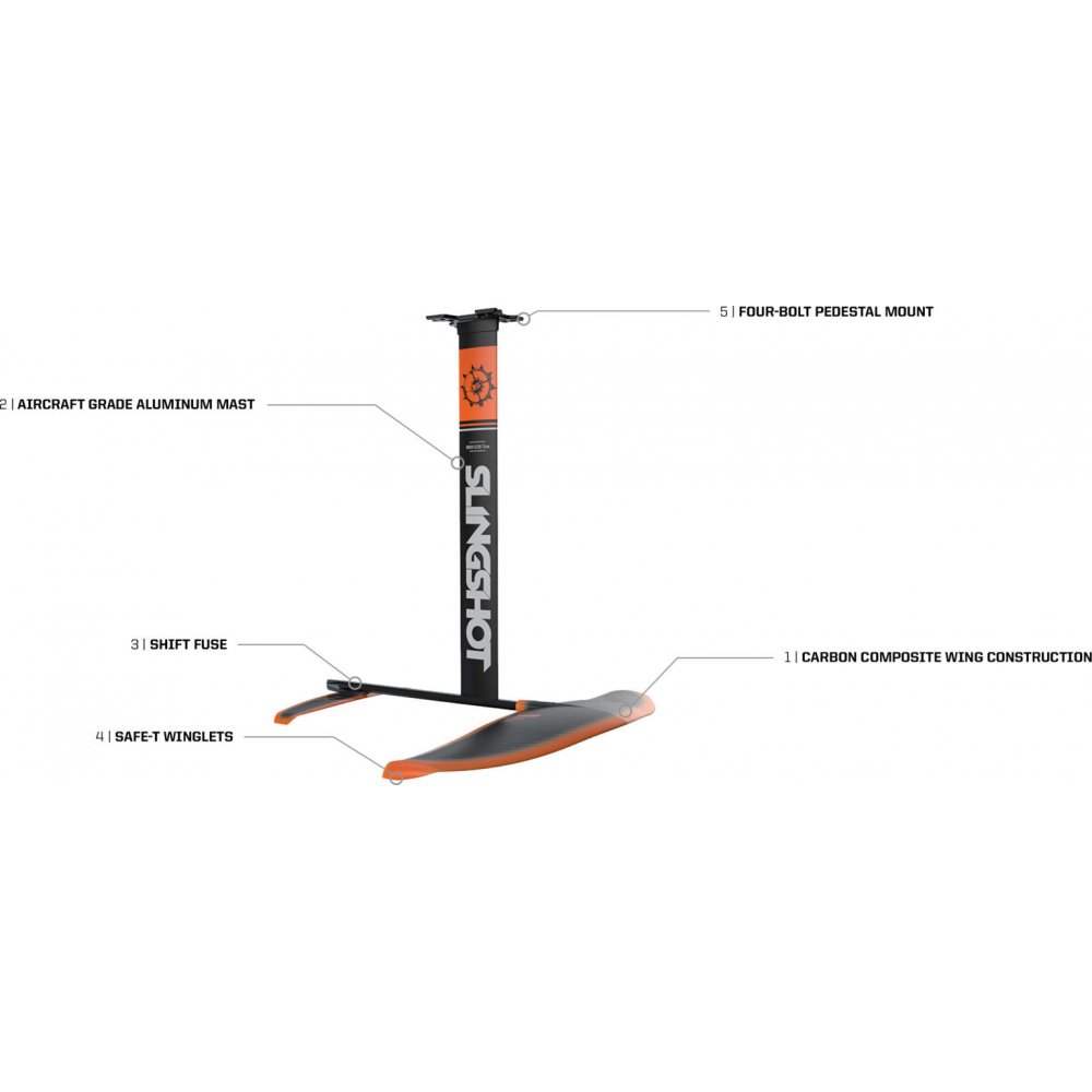 Slingshot Hover Glide FWing V1 2021 Wing & Pump Foil