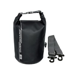 OverBoard wasserdichter Packsack 5 Liter Schwarz