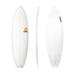 Surfboard TORQ Epoxy TET 6.6 MOD Fish Pinlines