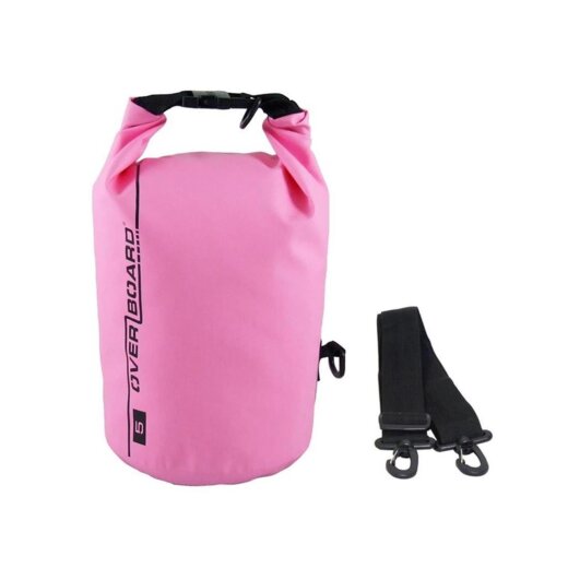 OverBoard wasserdichter Packsack 5 Liter Pink