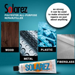 SOLAREZ Allround Polyester UV Licht Reparatur 100g