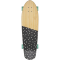 Globe BIG BLAZER Longboard Komplettboard Bamboo/Dotted