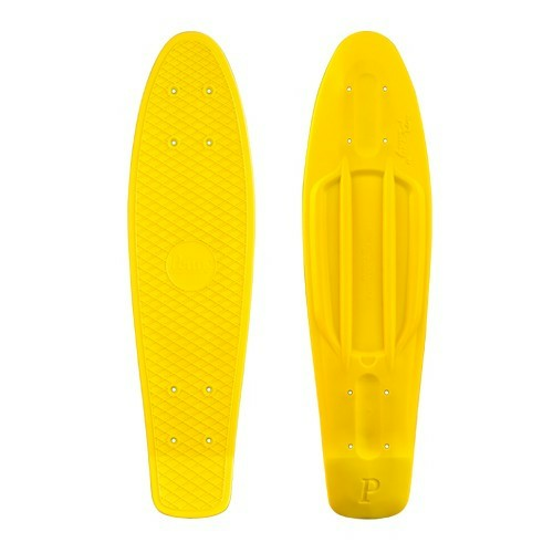 Penny Original 22&quot; Skateboard Plasticcruiser Deck Gelb