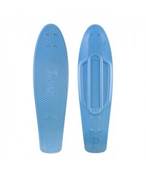 Penny Nickell 27" Skateboard Plasticcruiser Deck Blau