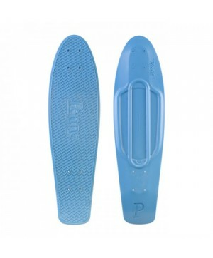 Penny Nickell 27&quot; Skateboard Plasticcruiser Deck Blau