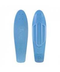 Penny Nickell 27" Skateboard Plasticcruiser Deck Blau