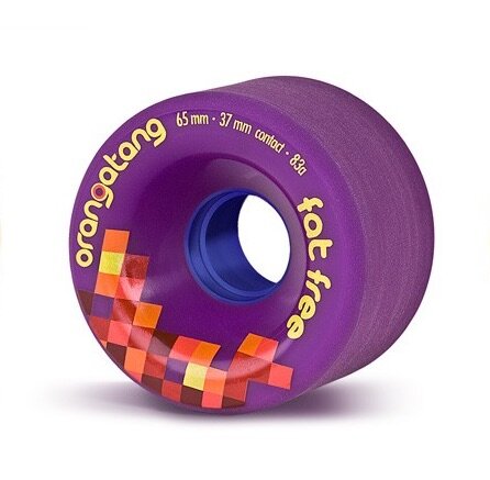 Orangatang FAT FREE (4er Set) 65mm/83a Purple