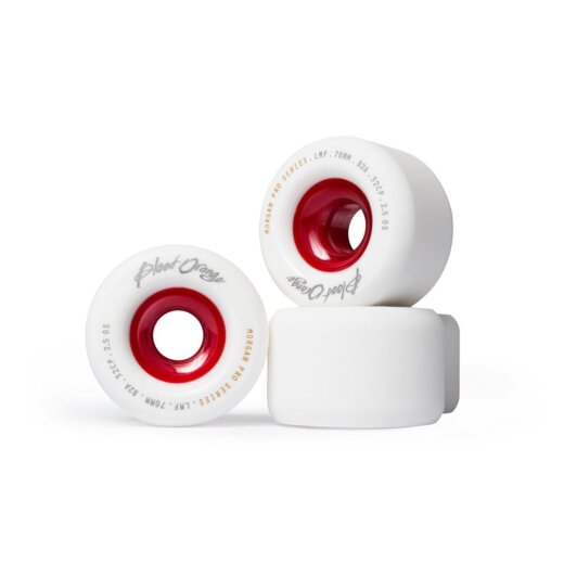 Blood Orange MORGAN PRO (4erSet) 70mm/82a White/ Red