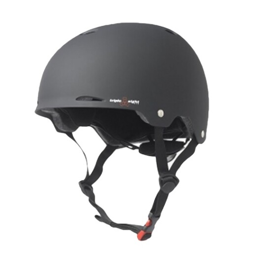 Triple 8 GOTHAM verstellbarer Skatehelm Black/Matte XS/S (48-54cm)