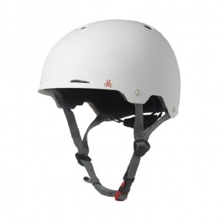 Triple 8 GOTHAM verstellbarer Skatehelm White Matte XS/S (48-54cm)