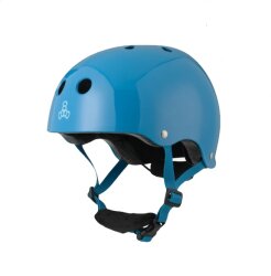 Triple 8 LIL8 verstellbarer Kinder-Skatehelm Blue / Gloss