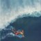 Bodyboard Flossen CHURCHILL Makapuu M Blau Gelb