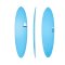 Surfboard TORQ Epoxy TET 7.2 Funboard  Blue