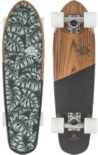 Globe BLAZER Longboard Komplettboard Teak Monstera