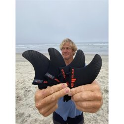 FCS 2 Shaper Series Fire Wire Tri Quad Set (M)