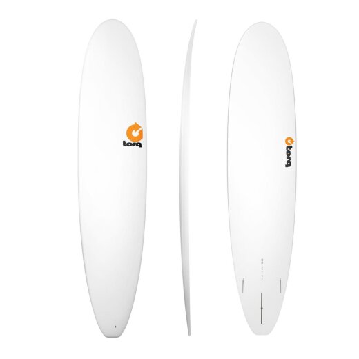 Surfboard TORQ Epoxy TET 8.6 Longboard Weiss