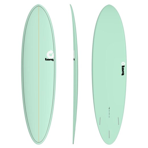 Surfboard TORQ Epoxy TET 7.2 Funboard  Seagreen