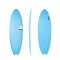 Surfboard TORQ Epoxy TET 5.11 MOD Fish Blue