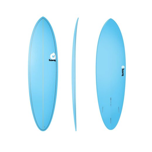 Surfboard TORQ Epoxy TET 6.8 Funboard  Blue