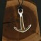 Silver+Surf Silber Schmuck BootAnker Wood Halsband