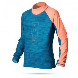 Mystic STAR Rash Vest UV-Shirt Kinder Langarm Coral