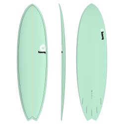 Surfboard TORQ Epoxy TET 7.2 Fish Seagreen