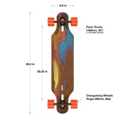 Loaded ICARUS Longboard Komplettboard