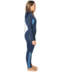 C-Skins Surflite 5/4/3 Womens Neoprenanzug Ink Blue/ Azure/ Yellow