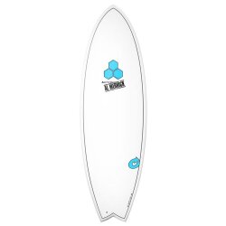 Surfboard CHANNEL ISLANDS X-lite Pod Mod 5.10 weis