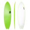 Surfboard TORQ Softboard 6.10 Fish Grün