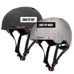 Triple 8 Gotham verstellbarer Skatehelm Darklight XS/S (48-54cm)