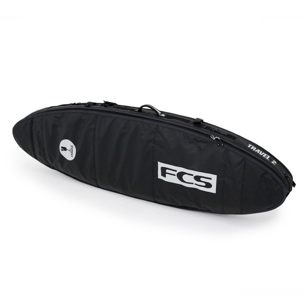 FCS Travel 2 Multipurpose Surfboard Bag, 6'3, Black - View #7