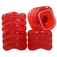 Shark Wheels Sidewinder (4er Set) 70mm/ 78a Transparent Rot