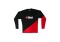 Best Kiteboarding Watershirt Rashguard Langarm Black Red L