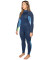 C-Skins Surflite 5/4/3 Womens Neoprenanzug Ink Blue/ Azure/ Yellow XXS (US2 / UK4)