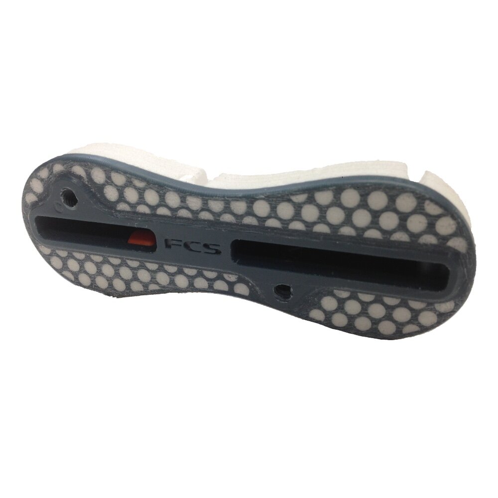 FCS 2 Fin Plug Finnenplug Center Grau