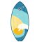 Skimboard SkimOne Fiberwood 37  94cm  Sunrise