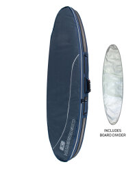 Ocean & Earth Boardbag Travel Double Compact Shortboard Cover Navy 68"