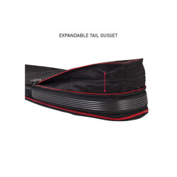 Ocean & Earth Boardbag Travel Double Compact Shortboard Cover Black/Red 7´2"