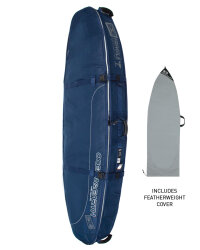 Ocean & Earth Boardbag Travel Triple Coffin Shortboard Cover Navy 7`0"