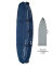 Ocean & Earth Boardbag Travel Triple Coffin Shortboard Cover Black/Red 6´6"