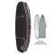 Ocean & Earth Boardbag Travel Quad Coffin Shortboard Cover Black/Red 7´6"