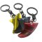 FCS 2 Fin Key Ring Schlüsselanhänger PC Finne Accelerator (Rot)