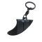 FCS 2 Fin Key Ring Schlüsselanhänger PC Finne Reactor (Schwarz)