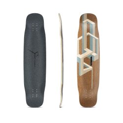 Loaded Basalt Tesseract Longboard Deck Nude