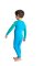 C-Skins BABY Steamer 3/2 Neoprenanzug Cyan 3 Jahre / 2XS / 94-102cm