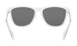 Oakley Frogskins Sonnenbrille Crystal Clear Torch Iridium
