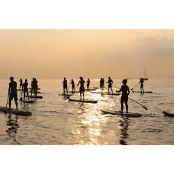 HW-Shapes Stand Up Paddling Tour (2h) SUP Schule Rostock