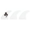 FUTURES Thruster Fin Set AM2 Al Merrick Thermotech